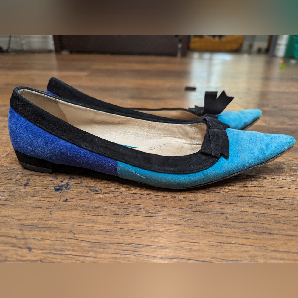 Prada Suede Flats